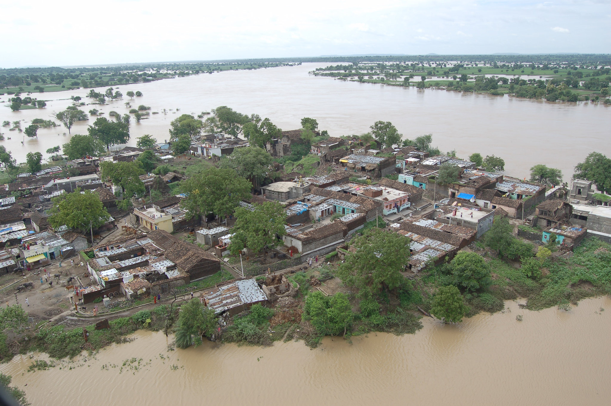 Flood damage in Maharashtra