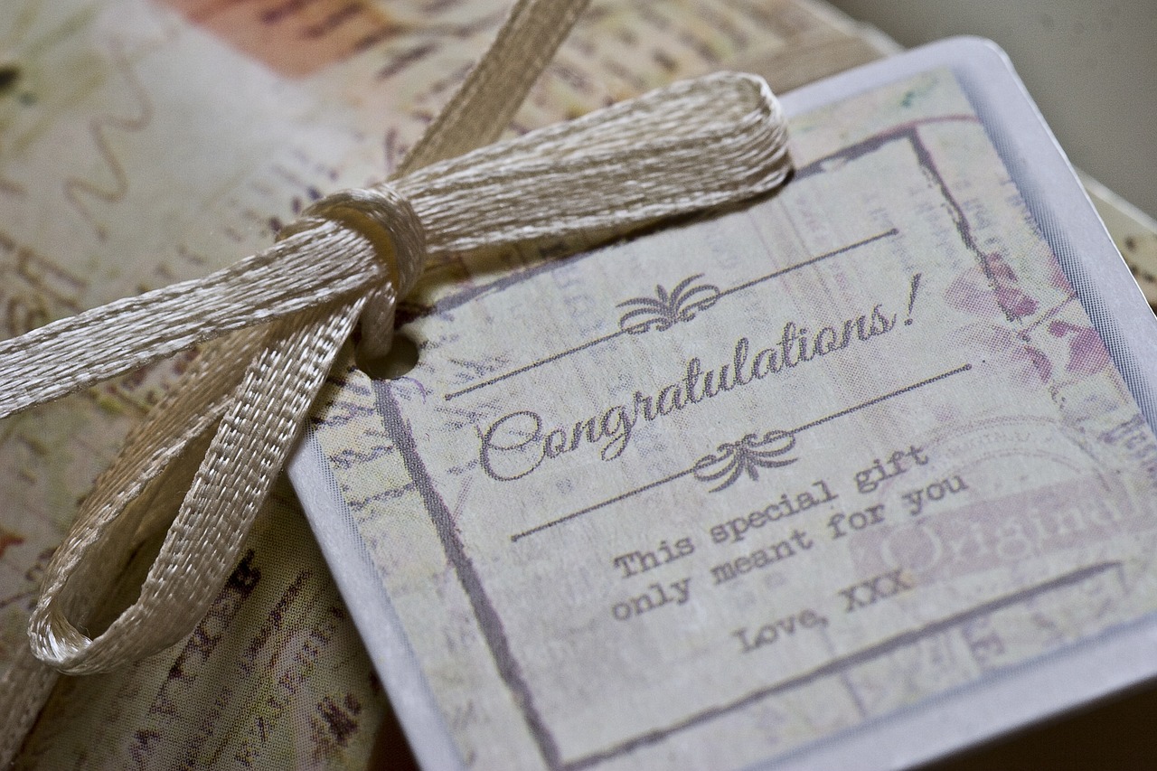 Coupon, Congratulation, Gift voucher image.