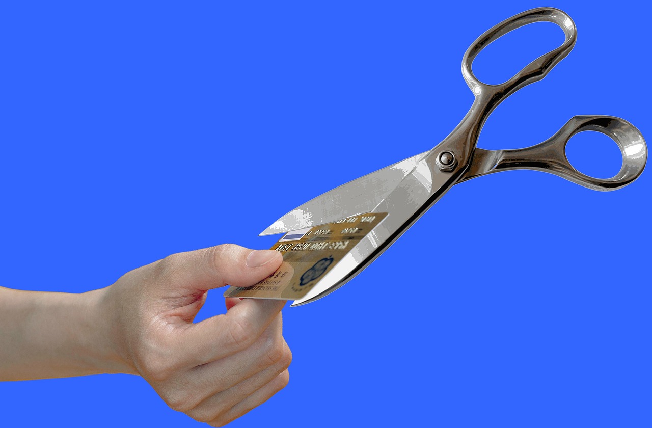 Credit, Card, Scissors image