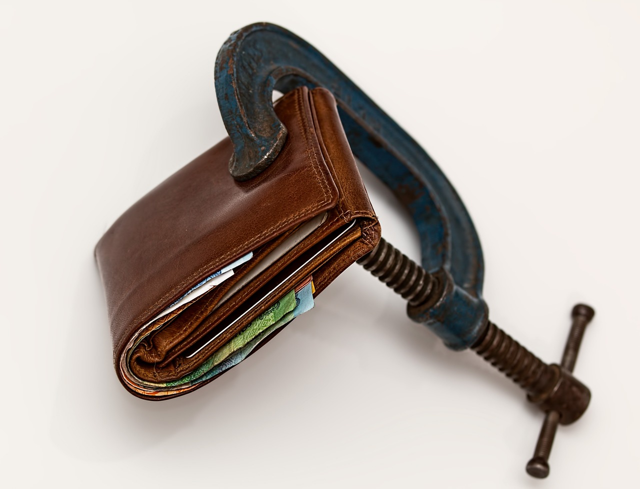wallet, Credit squeeze, debt, Purse image