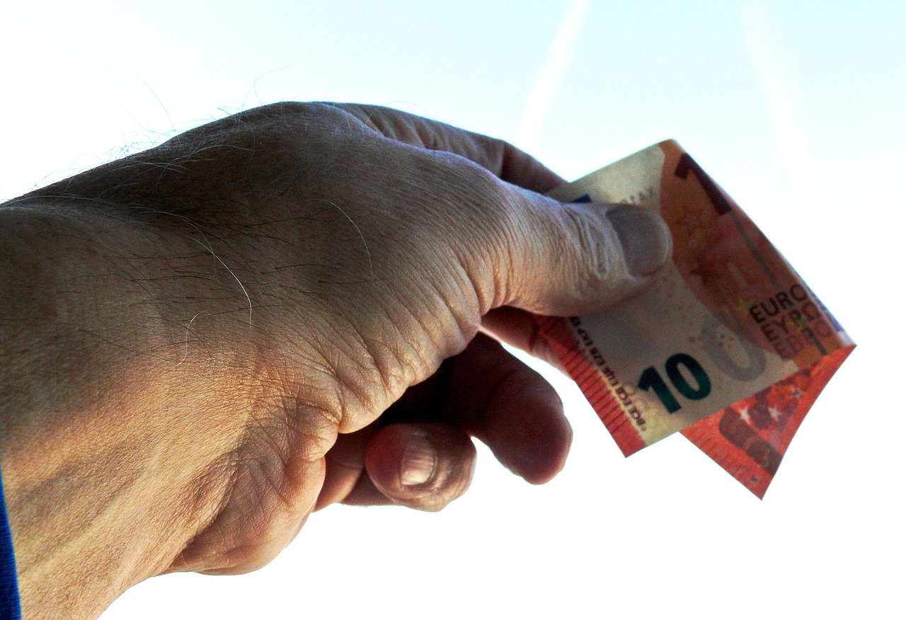 Give, Take euro, 10 euro image