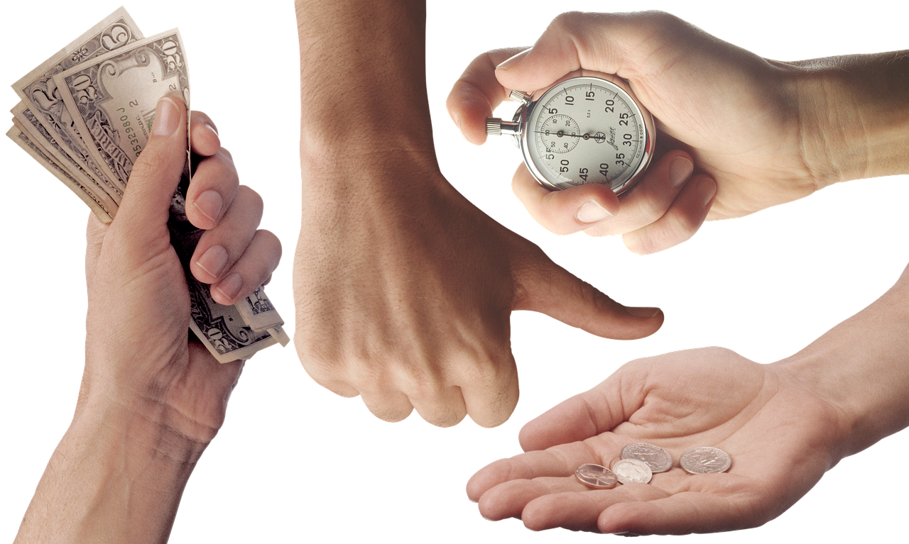 Hands, Money, Palm image.