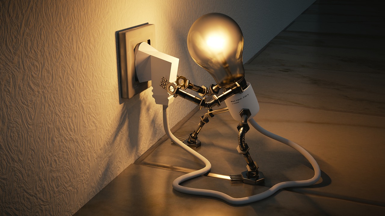 Lightbulb, Idea, Creativity image.