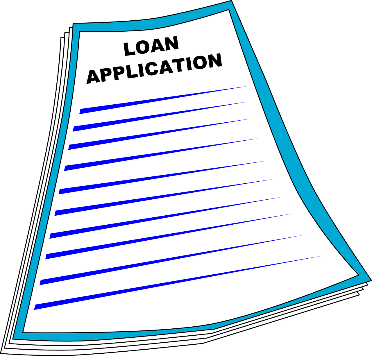 Image of a loan application