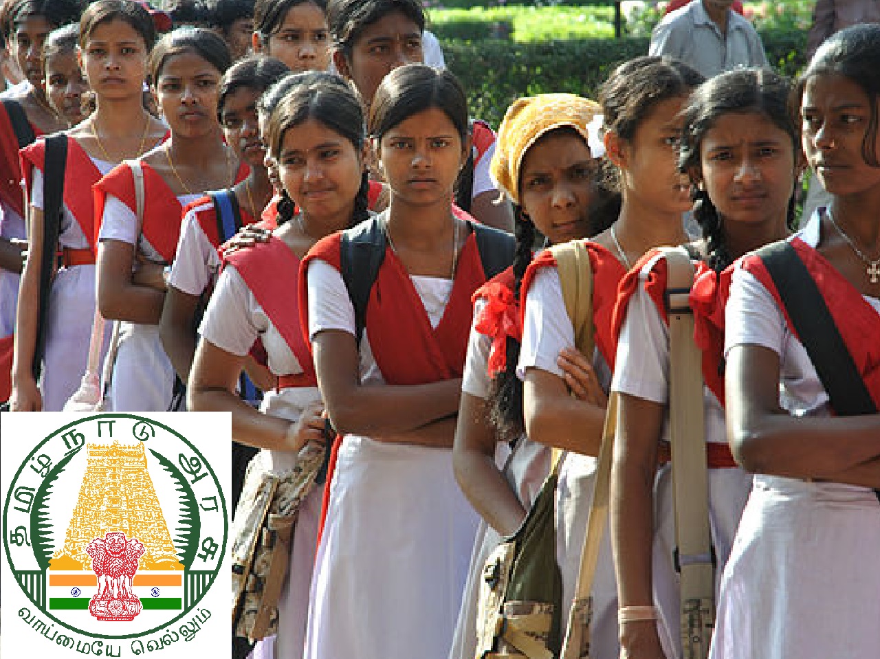 Girl Students image - TN Pudhumai Penn Scheme