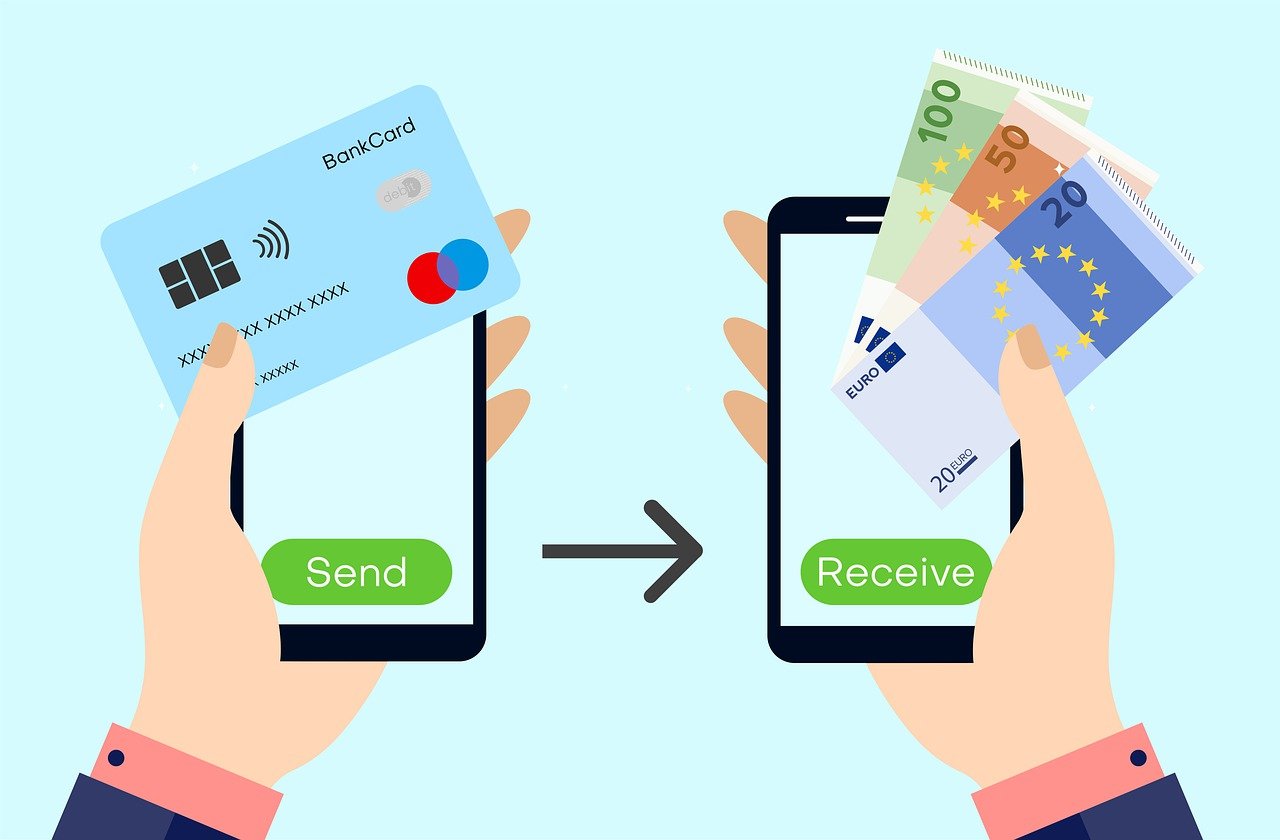 online transfer, digital payment