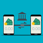 transaction of money through phones