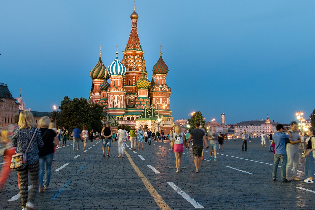 Moscow St. Basil's Cathedral - Visa-Free Travel to Russia, India & Russia Gear Up for Visa-Free Group Tourist Exchanges
