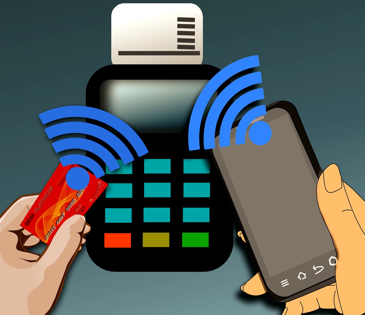 online transaction, digital payment