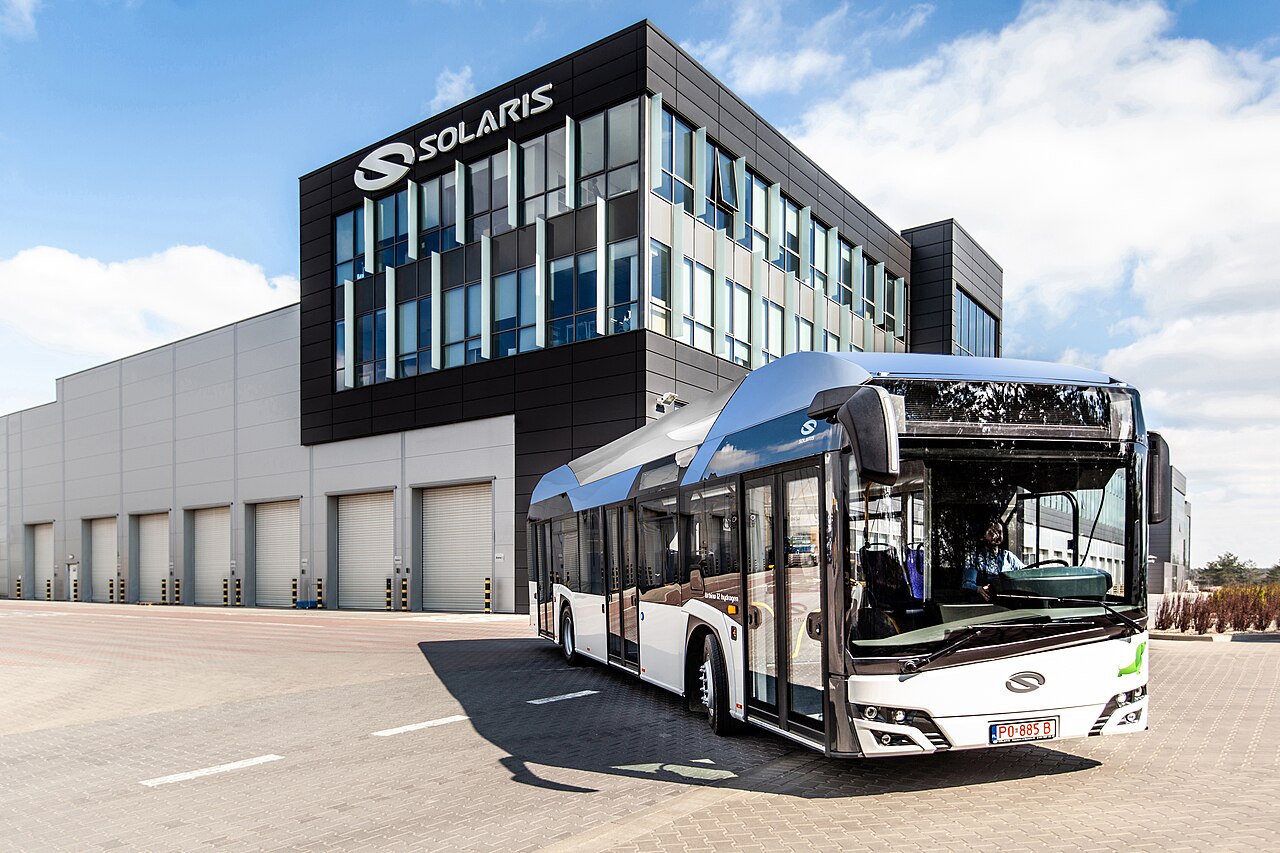 Solaris hydrogen-powered bus