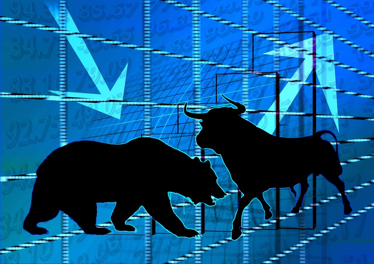 bull and bear of stock market