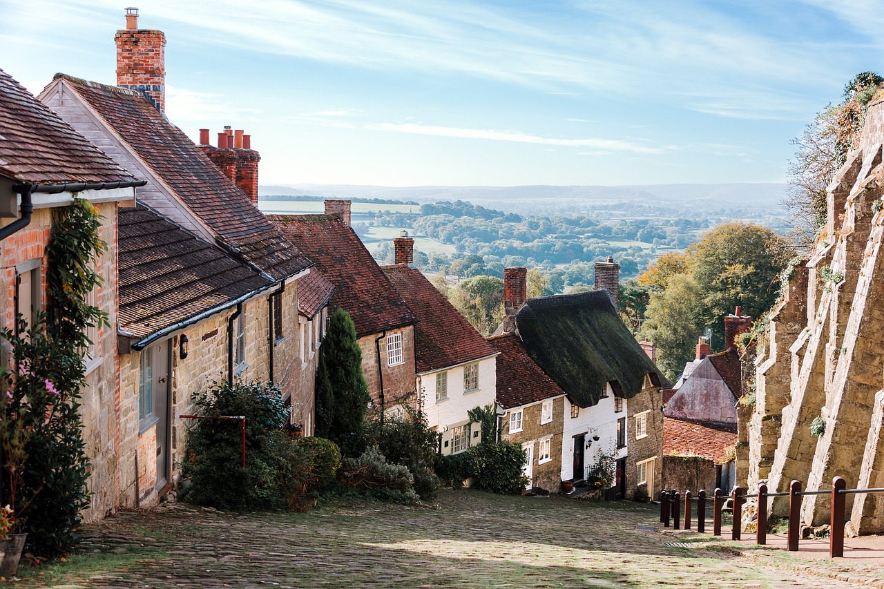 Village, Houses, Street image